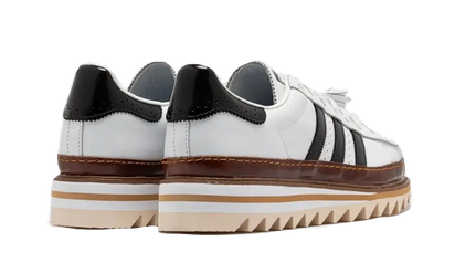 Buty Adidas Superstar CLOT White Crystal Sand - widok z przodu - Rozmiary EU