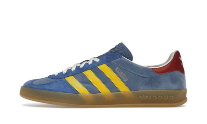 Adidas Adidas Gazelle Gucci Blue czerwony-niebieski - widok główny z boku | Saturaise.com