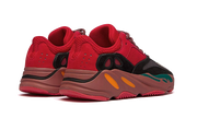 Buty Adidas Yeezy 700 Hi-Res Red - widok z przodu - Rozmiary EU