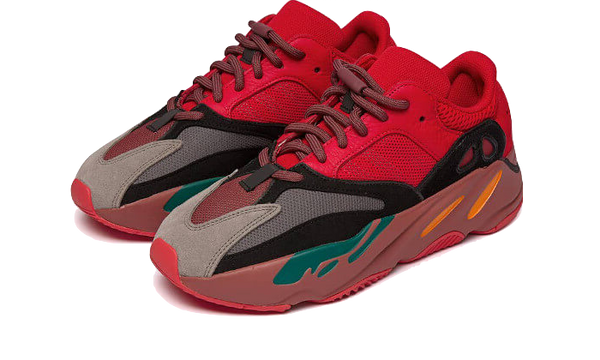 Yeezy 700 Hi-Res Red - Kup oryginalne Yeezy 700 Hi-Res Red - widok z drugiego boku - Sneakersy