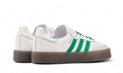Buty Adidas Sambae Cloud White Green - widok z przodu - Rozmiary EU
