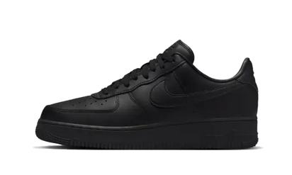 Nike Air Force 1 Low Fresh Black czarny - widok główny z boku | Saturaise.com