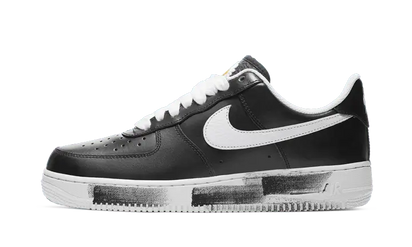 Nike Air Force 1 Low G-Dragon Peaceminusone Para-Noise Black czarny-biały - widok główny z boku | Saturaise.com