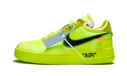 Nike Nike Air Force 1 Low Off-White Volt - widok główny z boku - Streetwear