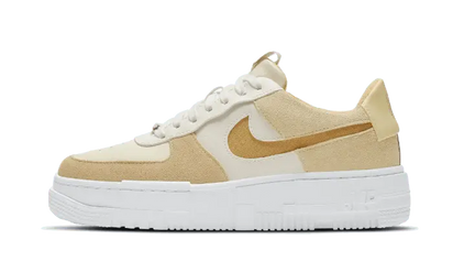 Nike Air Force 1 Low Pixel Sail Tan biały-brązowy - widok główny z boku | Saturaise.com