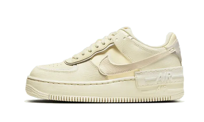 Nike Air Force 1 Shadow Coconut Milk czarno-szary - widok główny z boku | Saturaise.com