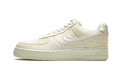 Nike Air Force 1 Low Stussy Fossil - widok główny z boku - Streetwear