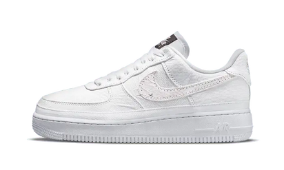Nike Air Force 1 Low Tear-Away Fauna Brown niebiesko-biały - widok główny z boku | Saturaise.com