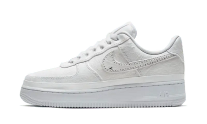 Nike Air Force 1 Low Tear Away White biały - widok główny z boku | Saturaise.com