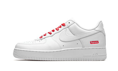Nike Nike Air Force 1 Low White Supreme - widok główny z boku - Streetwear