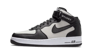 Nike Air Force 1 Mid Stussy Grey Black - widok główny z boku - Streetwear