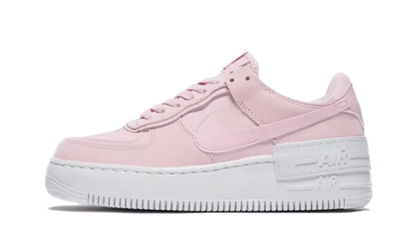Nike Air Force 1 Shadow Pastel Pink czarno-szary - widok główny z boku | Saturaise.com