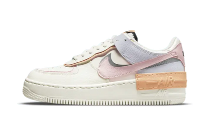 Nike Air Force 1 Shadow Pink Glaze czarno-szary - widok główny z boku | Saturaise.com