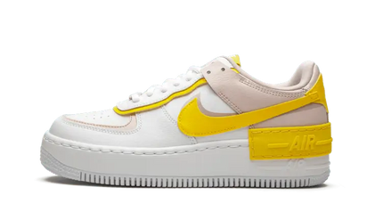 Nike Air Force 1 Shadow Speed Yellow czarno-szary - widok główny z boku | Saturaise.com
