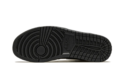 100% Oryginalne Air Jordan 1 High Black Metallic Gold - widok z tyłu - 630.00 PLN