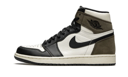 Air Jordan Air Jordan 1 High Dark Mocha brązowo-biały - widok główny z boku | Saturaise.com