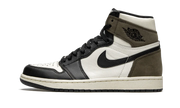 Air Jordan Air Jordan 1 High Dark Mocha brązowo-biały - widok główny z boku | Saturaise.com