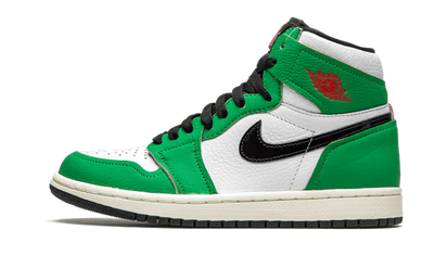Air Jordan Air Jordan 1 High Lucky Green biały-zielony - widok główny z boku | Saturaise.com