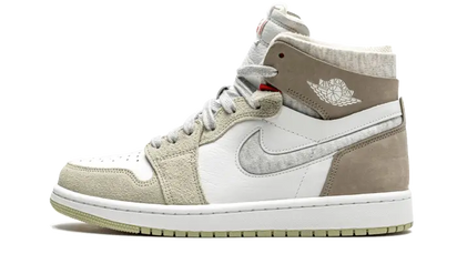 Air Jordan Air Jordan 1 High Zoom Air CMFT Olive Aura czarny-biały - widok główny z boku | Saturaise.com