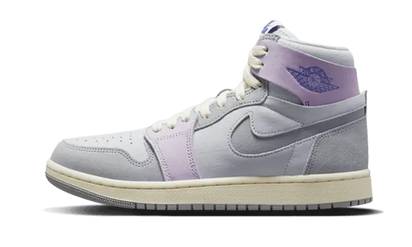 Air Jordan Air Jordan 1 High Zoom CMFT 2 Grey Purple szary-fioletowy - widok główny z boku | Saturaise.com