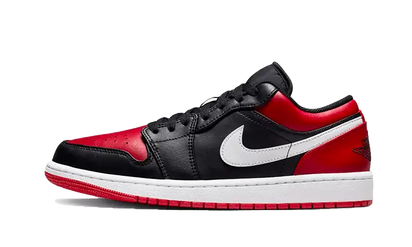 Air Jordan Air Jordan 1 Low Alternate Bred Toe czarno-czerwony - widok główny z boku | Saturaise.com