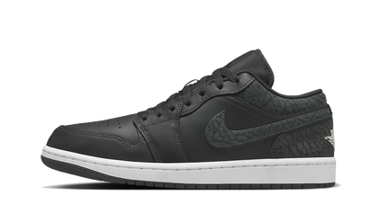 Air Jordan Air Jordan 1 Low Black Elephant czarny-szary - widok główny z boku | Saturaise.com