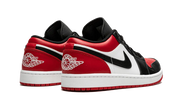 Buty Air Jordan Air Jordan 1 Low Bred Toe (2021) - widok z przodu - Rozmiary EU