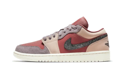 Air Jordan Air Jordan 1 Low Canyon Rust czarny-szary - widok główny z boku | Saturaise.com