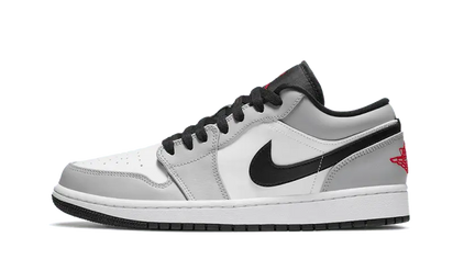 Air Jordan Air Jordan 1 Low Light Smoke Grey czerwono-czarny - widok główny z boku | Saturaise.com