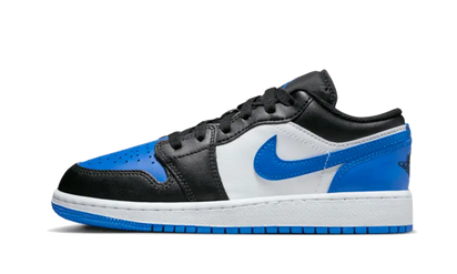 Air Jordan Air Jordan 1 Low Royal Toe czarno-niebieski - widok główny z boku | Saturaise.com