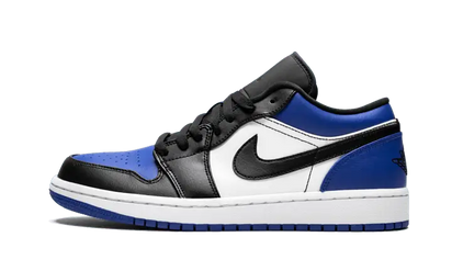 Air Jordan Air Jordan 1 Low Royal Toe (2020) czarno-niebieski - widok główny z boku | Saturaise.com