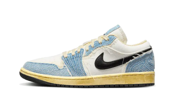Air Jordan 1 Low SE WRMK Sashiko Denim