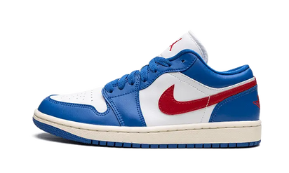 Air Jordan Air Jordan 1 Low Sport Blue Gym Red czerwono-czarny - widok główny z boku | Saturaise.com