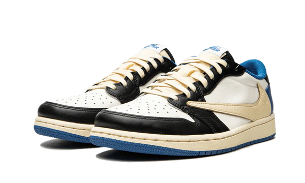Air Jordan 1 Low Travis Scott Fragment - Kup oryginalne Air Jordan 1 Low Travis Scott Fragment DM7866-140 - widok z drugiego boku - Sneakersy