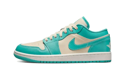 Air Jordan Air Jordan 1 Low Tropical Teal beżowy - widok główny z boku | Saturaise.com