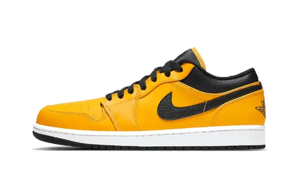 Air Jordan Air Jordan 1 Low University Gold czarny-biały - widok główny z boku | Saturaise.com