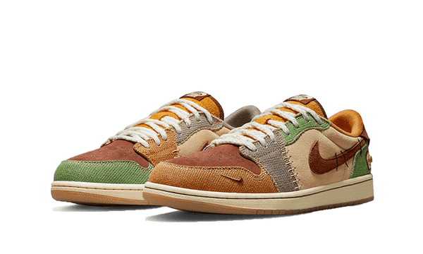 Air Jordan 1 Retro Low OG Zion Williamson Voodoo - Kup oryginalne Air Jordan 1 Retro Low OG Zion Williamson Voodoo DZ7292-200 - widok z drugiego boku - Sneakersy