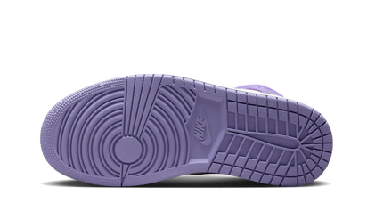 100% Oryginalne Air Jordan 1 Mid Action Grape - widok z tyłu - 1975.00 PLN