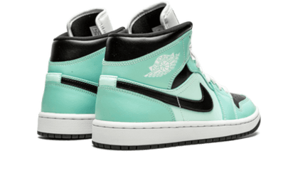 Buty Air Jordan Air Jordan 1 Mid Aqua Blue Tint - widok z przodu - Rozmiary EU