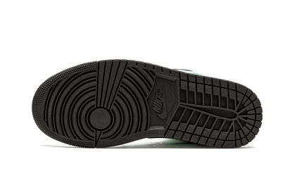 100% Oryginalne Air Jordan 1 Mid Aqua Blue Tint - widok z tyłu - 1750.00 PLN