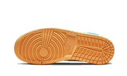 100% Oryginalne Air Jordan 1 Mid Aquatone - widok z tyłu - 1025.00 PLN