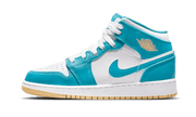 Kup oryginalne Air Jordan 1 Mid Aquatone DQ8426-400 - widok z drugiego boku - Sneakersy