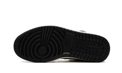 100% Oryginalne Air Jordan 1 Mid Black Chrome - widok z tyłu - 675.00 PLN