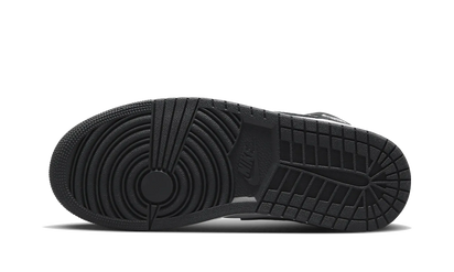 Buty Air Jordan Air Jordan 1 Mid Black Elephant - widok z przodu - Rozmiary EU