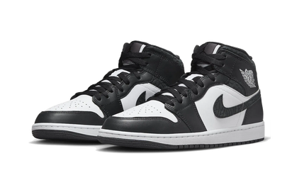 Kup oryginalne Air Jordan 1 Mid Black Elephant FB9909-001 - widok z drugiego boku - Sneakersy