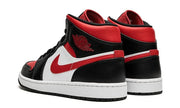Air Jordan 1 Mid Black Fire Red - zdjęcie 3