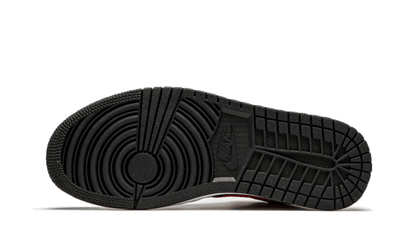 100% Oryginalne Air Jordan 1 Mid Black Siren Red - widok z tyłu - 825.00 PLN