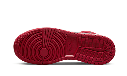 Buty Air Jordan Air Jordan 1 Mid Bred Text - widok z przodu - Rozmiary EU