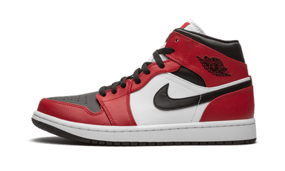Air Jordan Air Jordan 1 Mid Chicago Black Toe czerwono-czarny - widok główny z boku | Saturaise.com