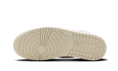 Buty Air Jordan Air Jordan 1 Mid Craft Suede Ivory - widok z przodu - Rozmiary EU